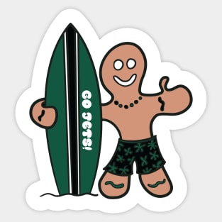 Surfs Up for the New York Jets! Sticker